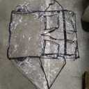 Clear Plastic Bag With Black Trim 