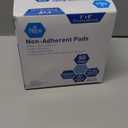 MED PRIDE Sterile Nonstick Pads for Wound Care, Absorbent Non-Adherent, Painless Removal, Individually Wrapped (3x8 Inch (Pack of 50))