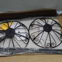 2 Pack 37" - 59" Adjustable Shepherds Hooks Stand, Hanging Wind Chimes, Hummingbird Feeders, Lanterns, Plants and Wreath, Suitable for Outdoor Indoor, Holds Up to 11 LBS