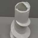 W10836692 AP5988691 Washing Machine Upper Agitator Washer Replacement Part With Nut Compatible With Whirlpool Kenmore Maytag Washer Replaces W10680220
White