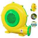 1100Watt/1.5HP High Power Air Blower for Large Inflatables, GONFLABLE Inflatable Bounce House Blower, Portable Fan Pump Leaf Blower Corded Commercial for Bouncy Castle, Jumper, Water Slide