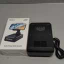 TechGlow Foldable Cellphone Stand with Bluetooth Speaker and Charging Function Birthday Gifts for Men Women Mother Father Boy Girl Teens Cool Tech Gadgets (Black)