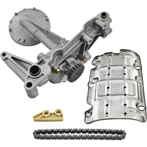 Oil Pump Kit Compatible with 2007 Accord 2002-2006 Acura RSX 2006-2011 Honda Civic 2002-2006 CR-V Fit for K20A K20A2 K20Z1 Engines 15100-PRB-A01 13460-PNC-004 11221-PNC-000 13441-PCX-004 4PCS