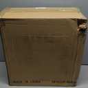 22-Inch Charcoal Kettle Grill with Enamel Lid, Portable Outdoor Grill with Wheels