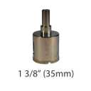 1 3/8" Diamond Hole Saw For Granite Countertops 1 3/8 in Diamond Hole Saw For Porcelain Tile Shower Pipe Faucets 1 3/8 inch Diamond Hole Saw For Shower Installation 1 3/8" Glass Hole Saw For Aquariums