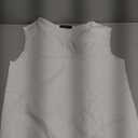 MEROKEETY Womens Summer V Neck Knit Tank Top 2026 Spring Sleeveless Sweater Vest Business Casual Shirt Outfit Fashion Clothes (White, L)