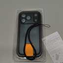 SPORTLINK for iPhone 17 Pro Case  IP68 Waterproof Military Protective Full Body Heavy Duty Shockproof 360 Sealed Dustproof with Camera Screen Protector Phone Cover for iPhone 17 Pro 6.3" Black