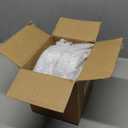 BESTVIP 100PCS Gold Plastic Plate, 7 Inch Disposable Dessert Plate Party with Gold Rim, Heavy Duty Disposable Plastic Plates for Party, Wedding and Birthday