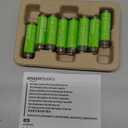 Amazon Basics 8-Pack Rechargeable AA NiMH High-Capacity Batteries, 2400 mAh, 1.2V, Recharge up to 400x Times, Pre-Charged