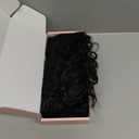 REECHO Curly Hair Extensions - 4PCS 18" GoGo Curly Clip in Hair Extensions 100% Super Protein Hairpieces with Invisible Lace Weft Silky Soft Natural Look for Women - Natural Black