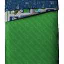 Jay Franco Minecraft 7pc Full Bed Set - Includes Comforter, Sheet Set & Decorative Pillow Shams - Features Creeper, Ghost, Zombie & Enderman Characters