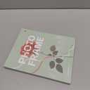 5x7 Picture Frames - Glass Photo Frame for Tabletop/Desktop Display, Horizontal/Vertical Orientation, Silver Finish (1 Pack)