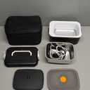 Cordless Electric Lunch Box with Ice Crystal Box, 6.3 Cups Heated Lunch Box for Men with 20000mAh Battery Powered & Scheduled Heating, Portable Rechargeable Food Warmer with Utensil Set