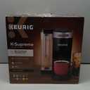 Keurig K-Supreme Single Serve K-Cup Pod Coffee Maker, MultiStream Technology, 4 Brew Sizes, 66oz Dual-Position Removable Reservoir, Black