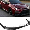 Front Lip Fits 2020-2026 Toyota Corolla, Carbon Fiber Look - WheelX