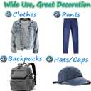 2 x 16 Pieces Scout Wildness Exploring Fire/Hiking/Climbing/Swimming/Telescope/Compass Style Sew on Iron on Decorative Patch