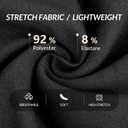 Ipletix Capri Pants for Women High Waisted Casual Wide Leg Yoga Pants with Pockets for Travel Gym Exercise, XXL