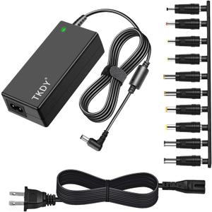 TKDY 19V DC Power Supply Adapter, 19V 3.42A 65W Laptop Charger, fit for 19Volt for Acer Asus Lenovo Gateway Toshiba Laptop, 19Vdc Samsung LG TV Monitor, for DC19V JBL Speaker Charger Cord.