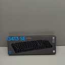 Logitech USB 2.0 G413 SE Full-Size Mechanical Gaming Keyboard - Backlit Keyboard with Tactile Mechanical Switches, Anti-Ghosting, Compatible with Windows, macOS - Black Aluminum