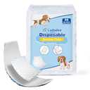 Ladadee Disposable Dog Diaper Liners Booster Pads for Male & Female Dogs, Doggie Diaper Inserts fit Most Types of Dog Diapers - Pet Belly Bands & Male Wraps-XS-80PCS