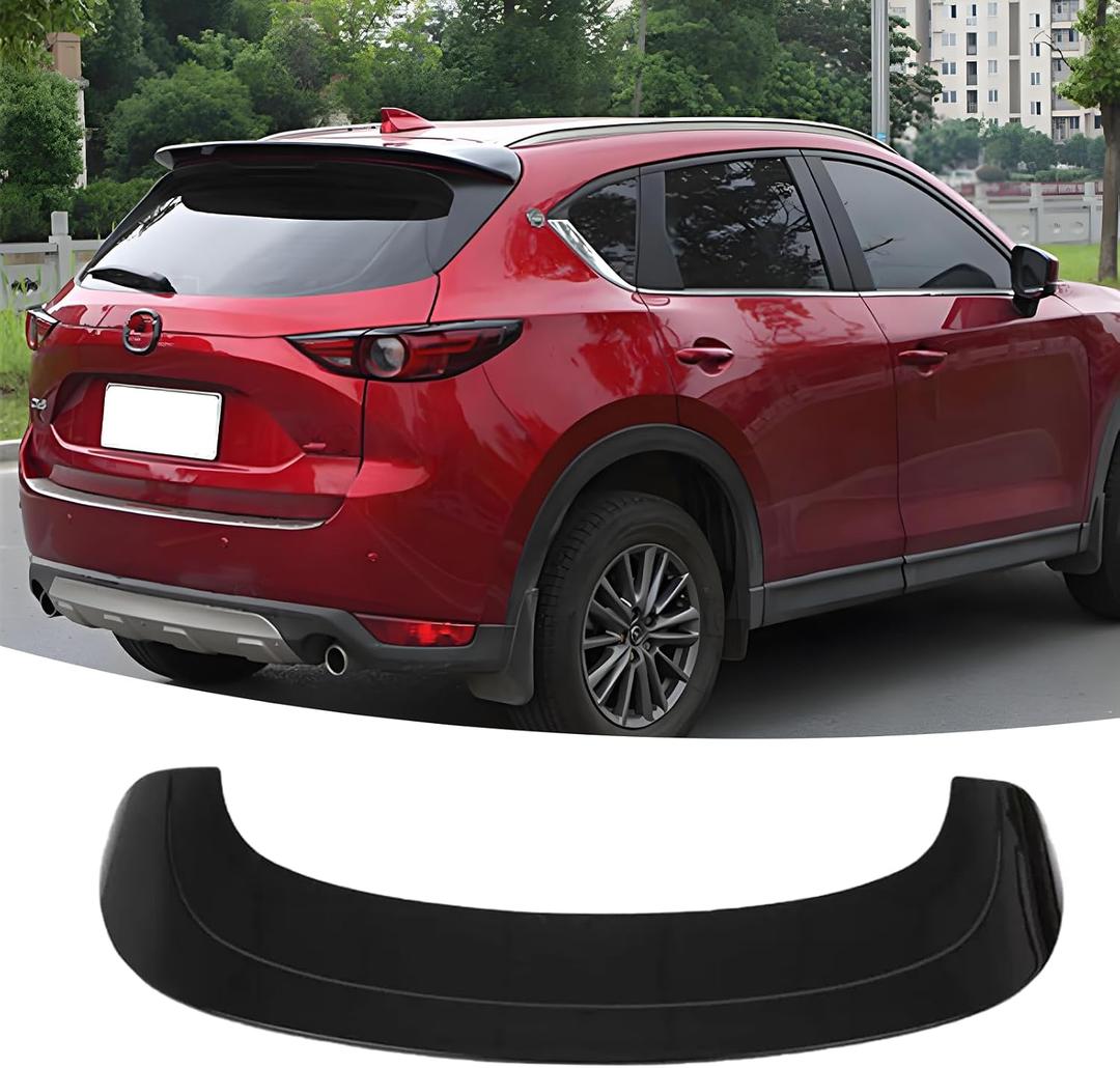 Rear Window Roof Spoiler Visor Wing Fit for Mazda CX-5 CX5 2017-2021 Sport Style Lip Exterior Accessories Gloss Black