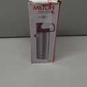 Milton Thermos for Hot Drinks 1000 ml (34 oz), 24 Hours Hot and Cold, Stainless Steel Water Bottle, Double Walled Vacuum Insulated Flask for Hot Coffee, Thermosteel, Leak Proof, Glassy, Purple