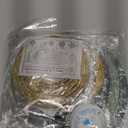 Paper Lanterns Decorative, Round Hanging Paper Lanterns Decorations for Rustic Party Bridal Shower Wedding Sage Green Birthday Party Supplies Gold/Ivory/Sage Green, 15Pcs