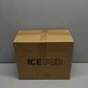 Maylle Ice Bath Tub - 110 Gallons Portable Cold Plunge Tub for Athletes - Black Modern Freestanding Bathtub with 4 Pack Large Ice Molds