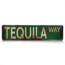 4x16 Inch Metal Bar Signs  Tequila Decorations Metal Signs, Lightweight and Easy to Install, Vintage Style Wall Tinplate Art, Rust and Fade Resistant, Good for Home, Bar, Kitchen, and Pub