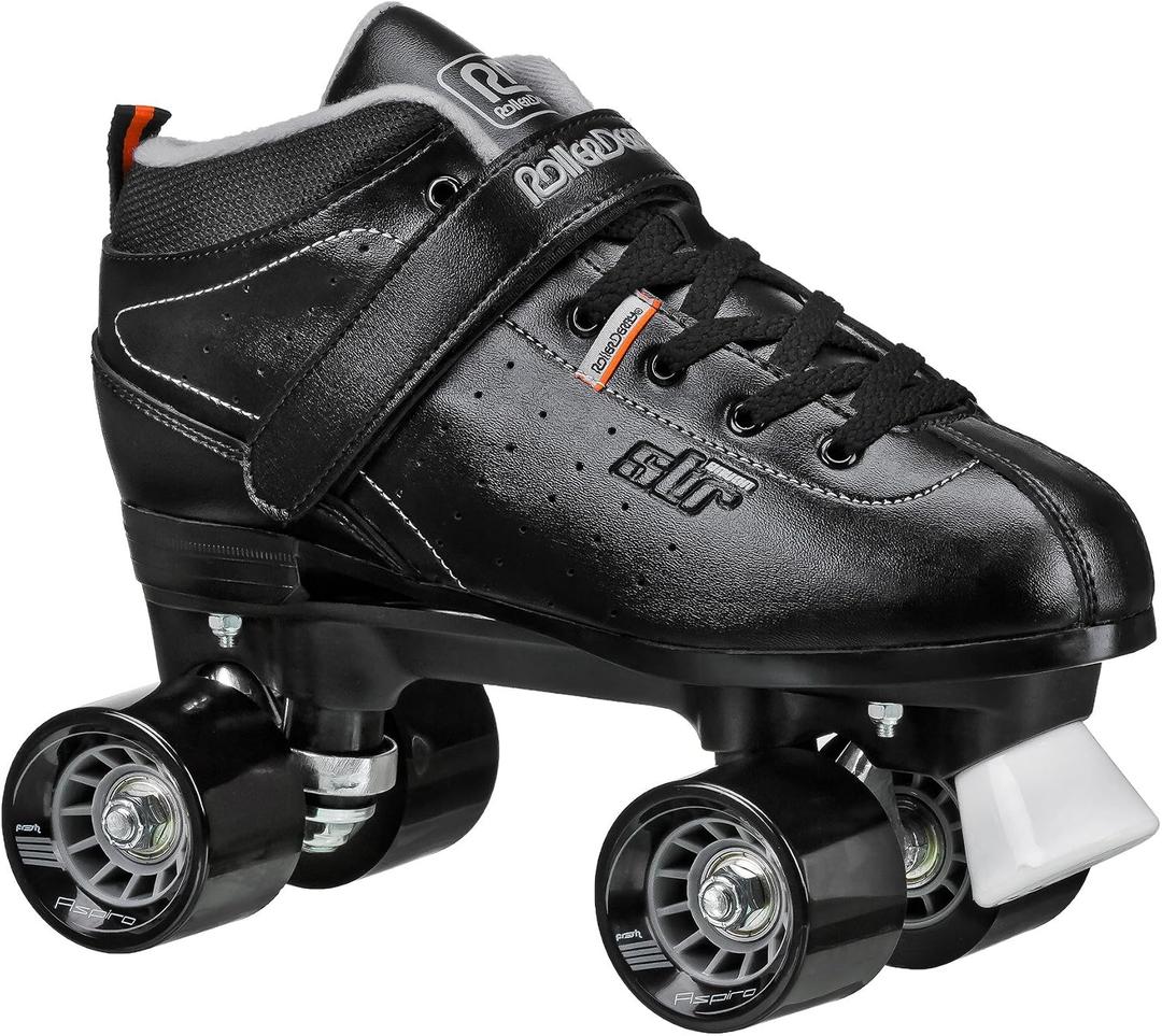Roller Derby Str Seven Men's Roller Skate, Black/ Grey, 12