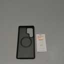 TORRAS Magnetic Shockproof for Samsung Galaxy S25 Ultra Case, Fit for MagSafe, 4X Military Grade Protection, Translucent Slim Case for Samsung S25 Ultra Case Anti-Fingerprint Anti-Scratch, Black