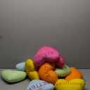 Menkxi 12 Pcs Valentine's Day Plush Throw Pillow Conversation Heart Pillow Galentine Love Heart Stuffed Toy for Living Room Car Valentine's Day Gifts Supplies Decoration(11 Inch)