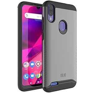 TUDIA Merge Dual Layer Heavy Duty Slim Hard Shell Phone Case for BLU Vivo X6/G60/v70 (Matte Black)