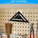 2Pack 7 Inch Plastic Carpenter Square, Triangle Square, Measuring Tool for Carpentry , Engineering, and Construction