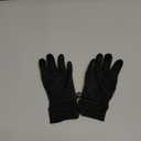 Kids Winter Gloves Back Water Repellent Touchscreen Warm Fleece Anti-slip for Boys Girls Teen 3-15 Years (Black)