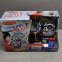 Melissa & Doug Jet Pilot Interactive Dashboard Wooden Toy for Boys and Girls Ages 3+ Cockpit Steering Wheel Pretend to Fly Experience, Fidget Buttons - FSC Certified, Kids