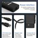 65W USB C AC Adapter Laptop Charger Compatible with Dell Latitude 3450 5520 7420 5420 5550 5450 5440 5430 5540 5530 7440 Inspiron 14 16 XPS 13 Chromebook 3100 Computer Type C Power Cord