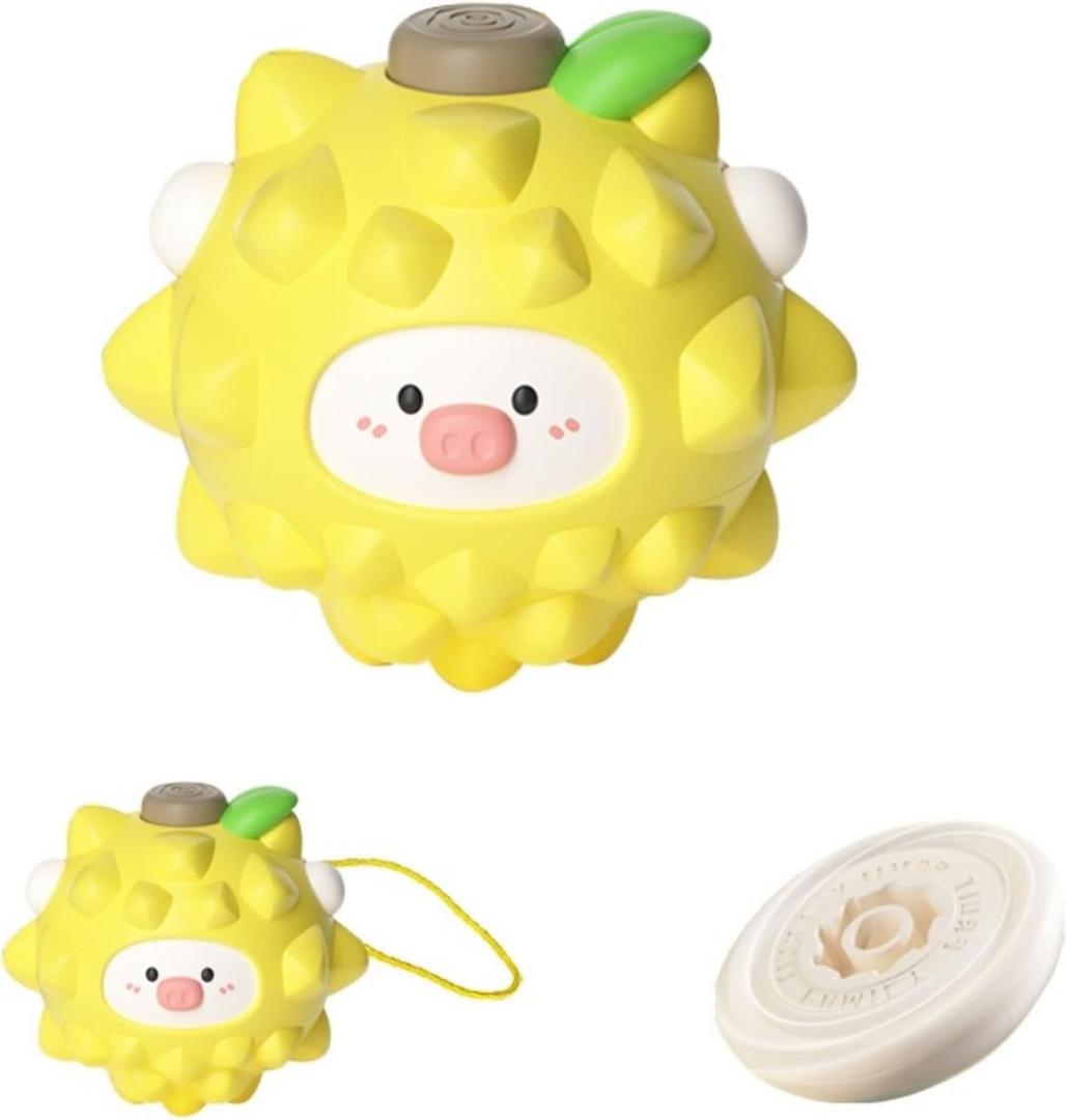 PINU Fruits Spinning Tops Battle Toy Series - Interactive Learning Gift for Kids & Parents - Toddler-Friendly Activity - Birthday Party Favourite