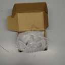 72 Pieces Round Craft Magnets Glass Ceramic Ferrite Magnet with Adhesive Backing and Transparent Clear Glass Gems for DIY Craft Fridge Refrigerator Pendants