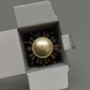 Sndyi Small Round Brush for Blow Out, Nano Thermal Ceramic Ionic Round Hair Brush with Boar Bristles, Boost Shine & Volume, For Short Hair with Quick Blow Drying & Salon Styling  2.3'', Barrel 1.3''