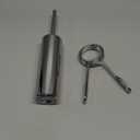 Weight Stack Pin Extender for Gym Cable Machine & Home Gym, Ø 8 mm/Ø 10 mm, Allowing Additional Olympic Weight Plates, Made of Durable Steel for Secure and Long-Lasting Use