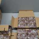 Pink Votive Candle Holder Set of 36, Flower Tea Lights Candles Holders for Wedding Table Centerpieces, Birthday Parties, Anniversary, Pink Bridal Shower and Holiday Decorations