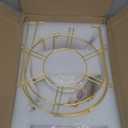 20-Pieces Porcelain Bone china Tea Sets,Gold Rim Coffee Set with Golden Metal Rack,Tea Gift Sets for Home&Party (008)