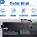 L16L4PB1 L16C4PB1 Laptop Battery Compatible with Lenovo Yoga 720-13IKB 730-13IKB 730-13IWL Series Notebook L16M4PB1 2ICP4/43/110-2 5B10M52738 5B10M52739 5B10M52740 5B10Q38237 7.72V 48Wh