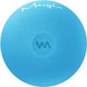 2" Mini Massage Ball, 5 Speeds Vibrating Massage Roller Ball for Palm, Hand, Foot, Leg, Neck, Back, Trigger Point Muscle Therapy Ball for Myofascial Release, Plantar Fasciitis Relief, Blue