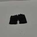 INBIKE Fingerless Motorcycle Gloves Summer Breathable Goatskin Leather Wear Resistant Hard Knuckle, Size S