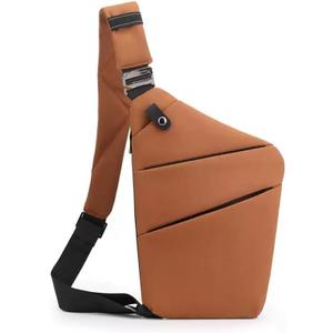 Crossbody Travel Bags for Women, Anti Theft Proof Safe Slim Sling Travel Purses, Personal Flex Shoulder Bag for Men Women