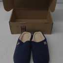 RockDove Men's Sherpa Lined Memory Foam Clog Slipper, 9-10
