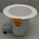HALO CEZ6125GU24WBICAT Lamp-Based Direct Mount Recessed Light Canless EZ-Trim 6 inch White