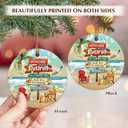 Retirement Christmas Ornament 2025  Unique Retirement Gift for Women Men, Nurses, Teachers  Appreciation Farewell Gift for Coworkers, Boss, Manager  Ceramic Retired Ornament Keepsake